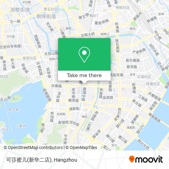 可莎蜜儿(新华二店) map