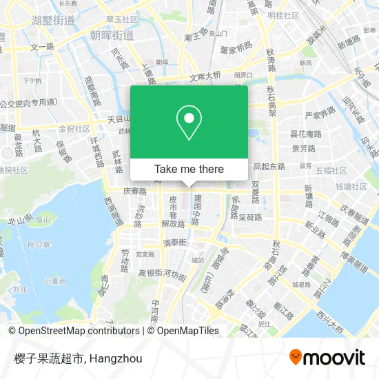 樱子果蔬超市 map