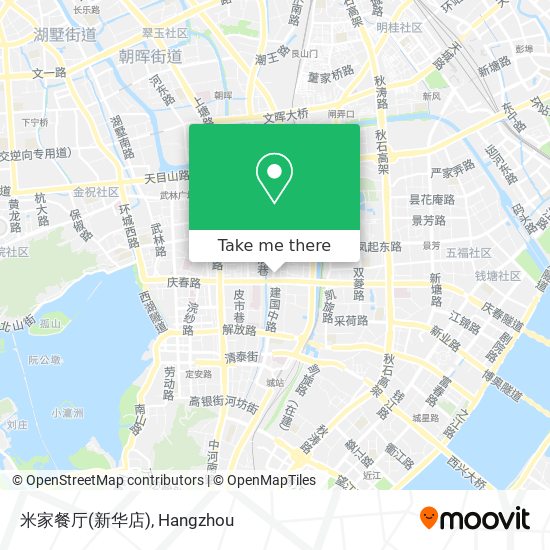 米家餐厅(新华店) map