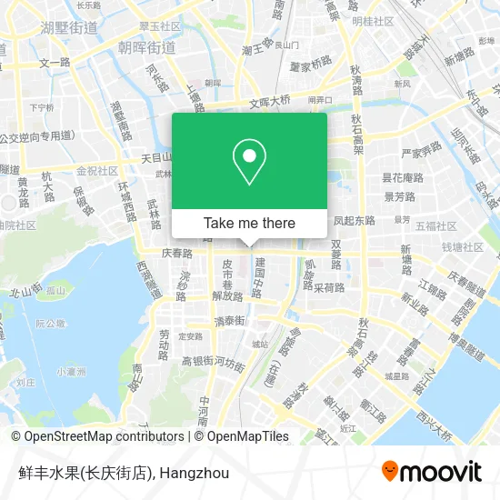 鲜丰水果(长庆街店) map