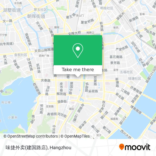 味捷外卖(建国路店) map