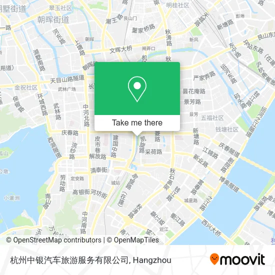 杭州中银汽车旅游服务有限公司 map