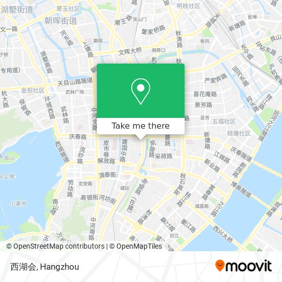 西湖会 map