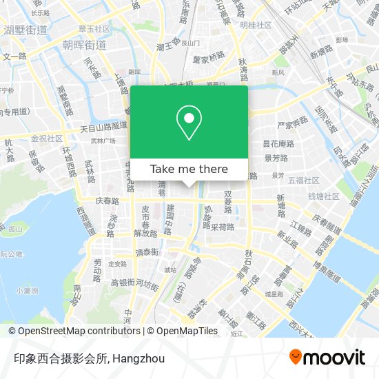 印象西合摄影会所 map