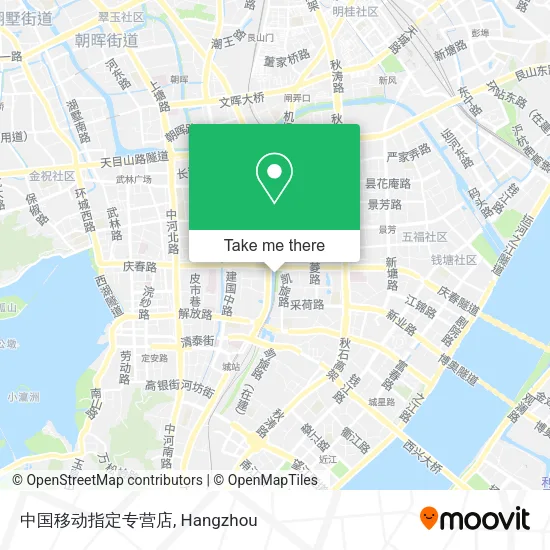 中国移动指定专营店 map