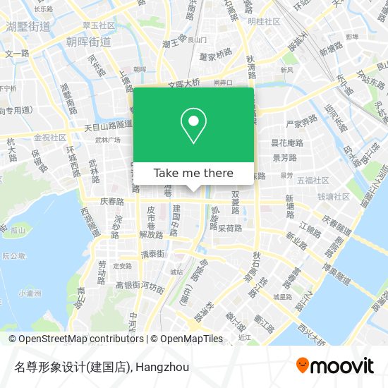 名尊形象设计(建国店) map