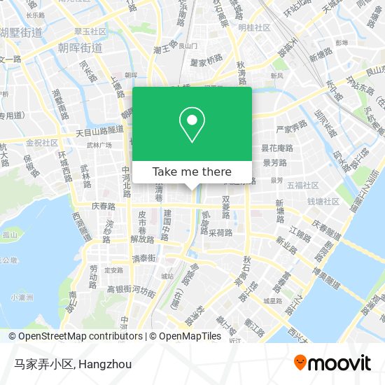 马家弄小区 map
