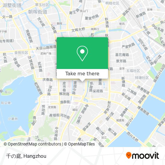 千の庭 map