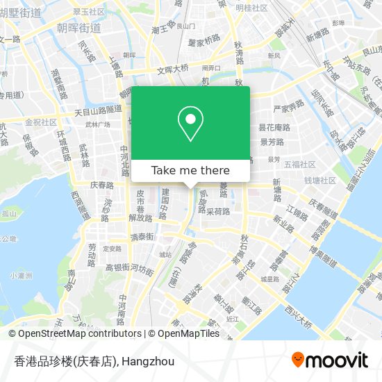 香港品珍楼(庆春店) map