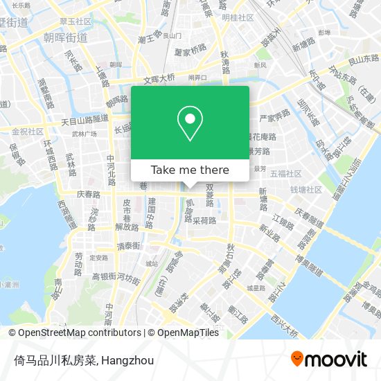 倚马品川私房菜 map
