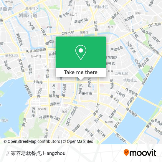 居家养老就餐点 map