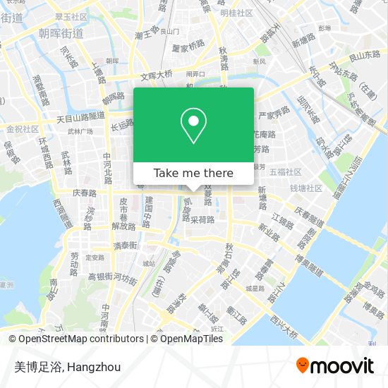 美博足浴 map