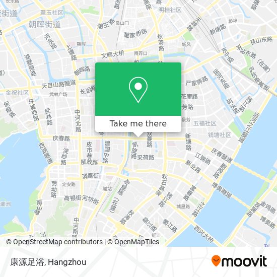 康源足浴 map