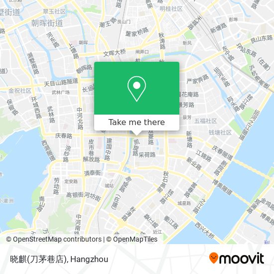 晓麒(刀茅巷店) map