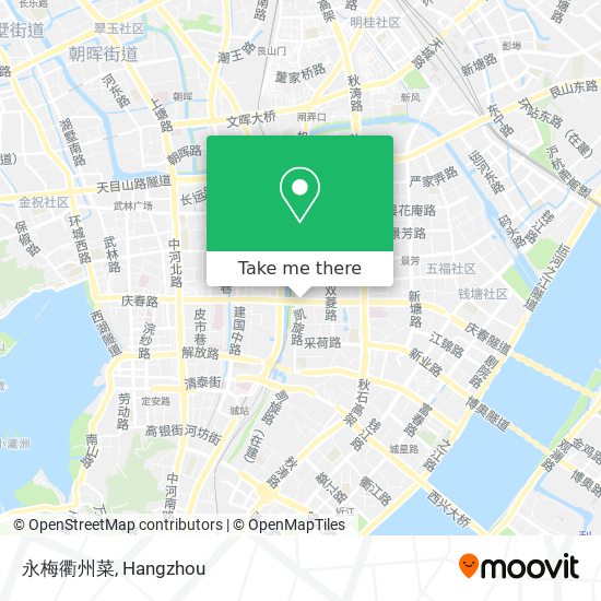 永梅衢州菜 map