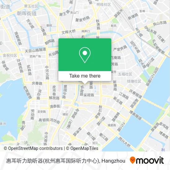 惠耳听力助听器(杭州惠耳国际听力中心) map