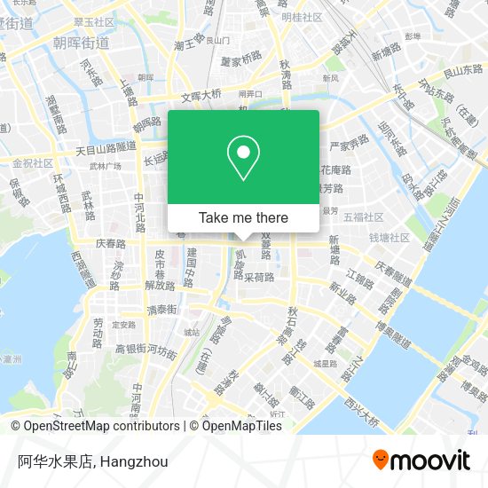 阿华水果店 map