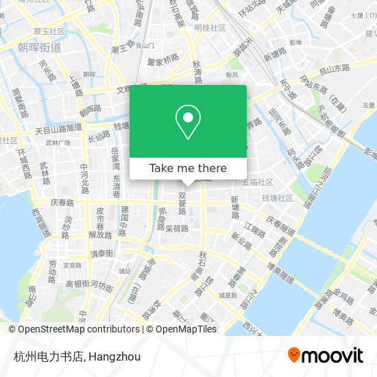杭州电力书店 map