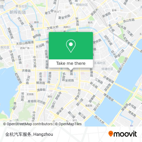 金杭汽车服务 map