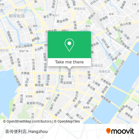 喜传便利店 map