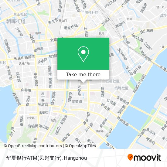 华夏银行ATM(凤起支行) map