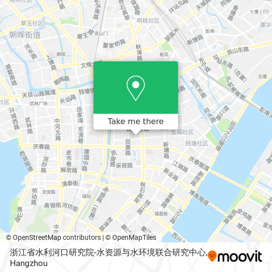浙江省水利河口研究院-水资源与水环境联合研究中心 map