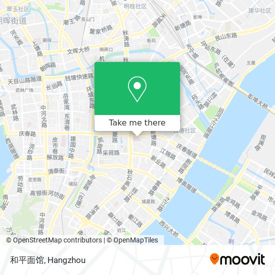 和平面馆 map