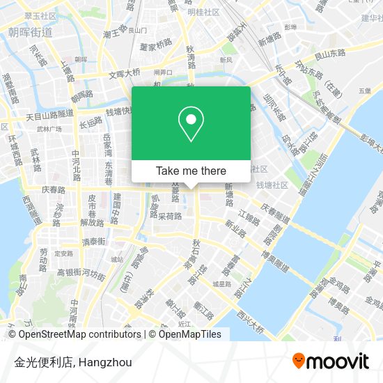金光便利店 map