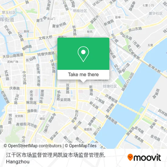 江干区市场监督管理局凯旋市场监督管理所 map