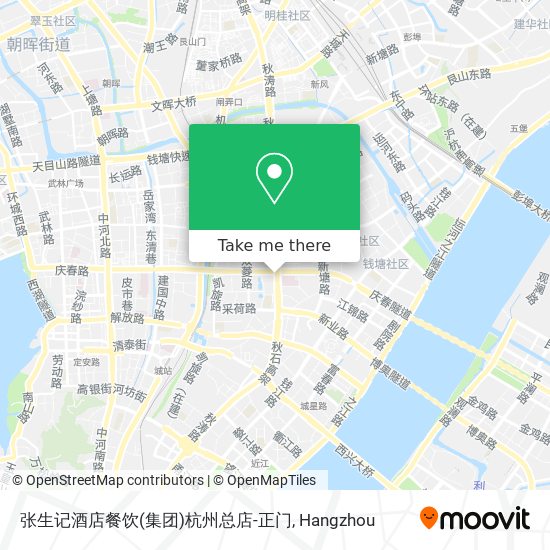 张生记酒店餐饮(集团)杭州总店-正门 map