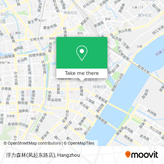 浮力森林(凤起东路店) map