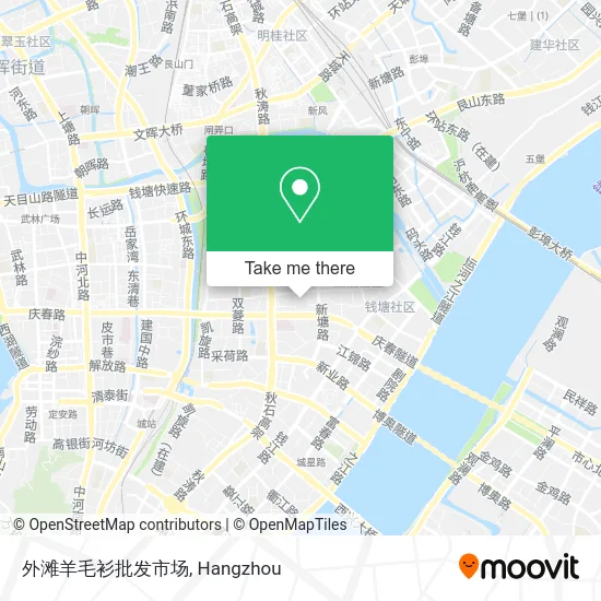 外滩羊毛衫批发市场 map