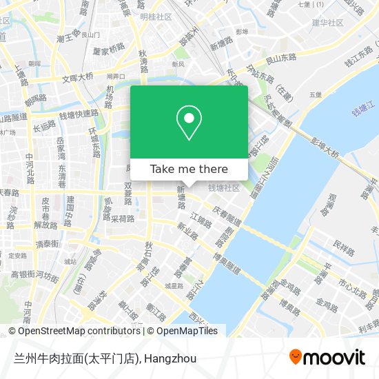 兰州牛肉拉面(太平门店) map