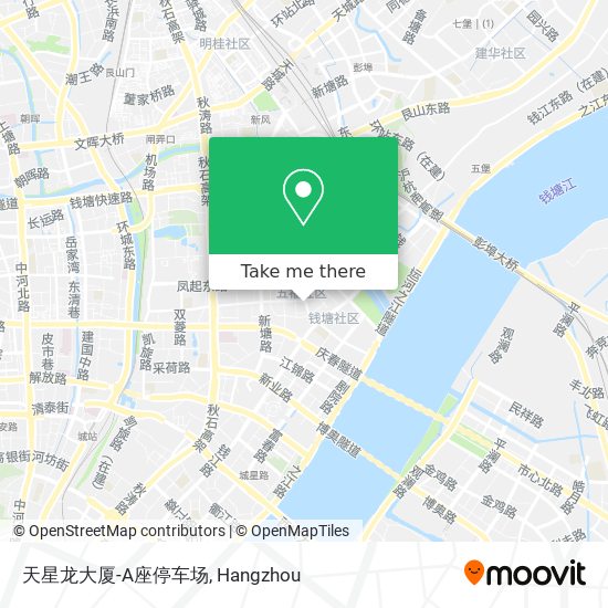 天星龙大厦-A座停车场 map