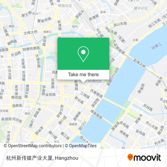杭州新传媒产业大厦 map