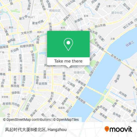 凤起时代大厦B楼北区 map