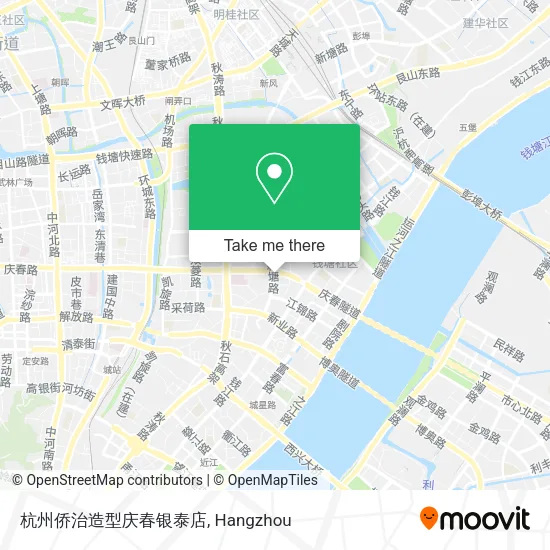 杭州侨治造型庆春银泰店 map
