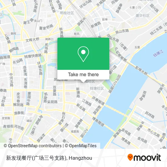 新发现餐厅(广场三号支路) map