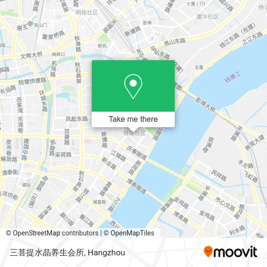 三菩提水晶养生会所 map