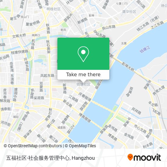 五福社区-社会服务管理中心 map