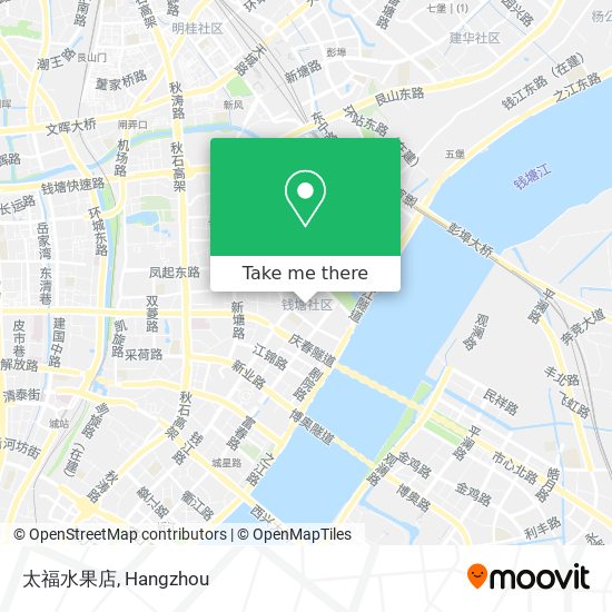 太福水果店 map