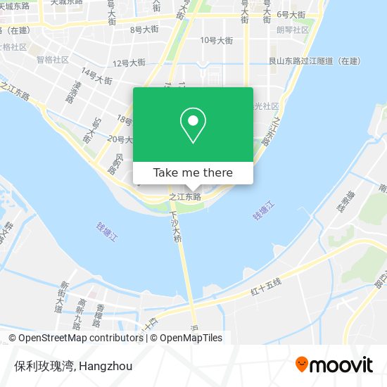 保利玫瑰湾 map