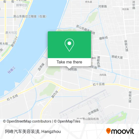 阿峰汽车美容装潢 map