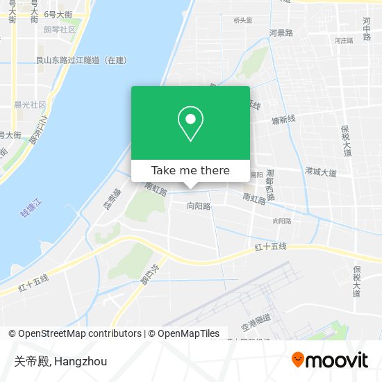 关帝殿 map