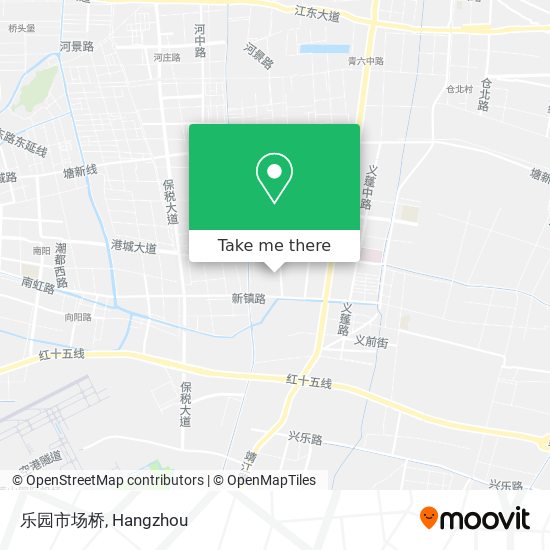 乐园市场桥 map