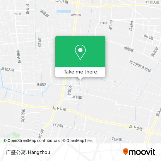 广盛公寓 map