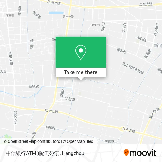 中信银行ATM(临江支行) map
