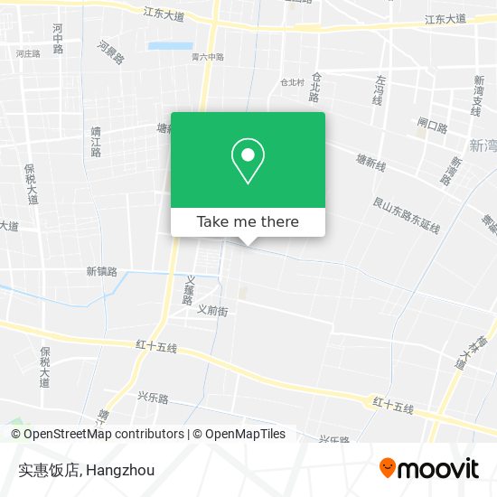 实惠饭店 map