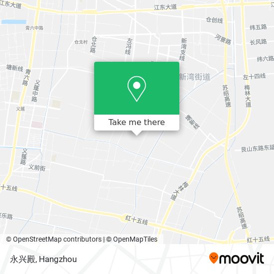 永兴殿 map