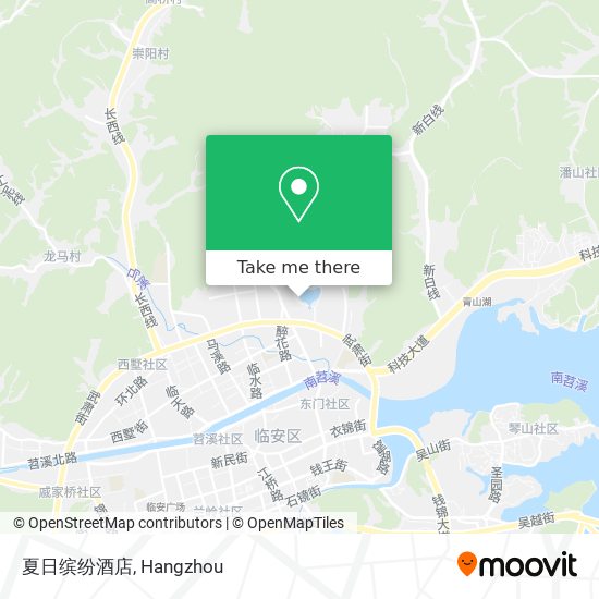 夏日缤纷酒店 map